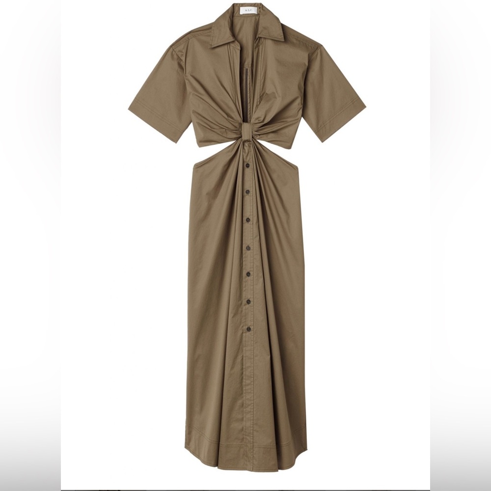 ALC Georgia Cotton Midi Dress Size 6